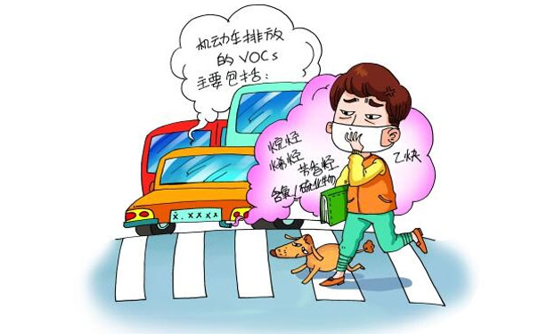 机动车排放的VOCs